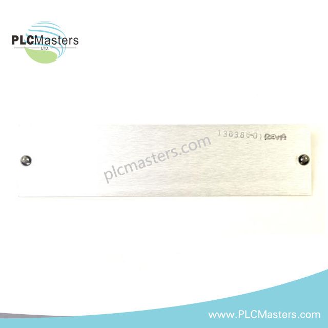 Bently Nevada 136386-01 Blank Filler Panel Module