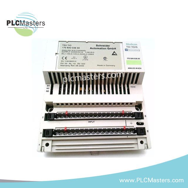 Schneider 170BAI03600 Analog Input Base Module