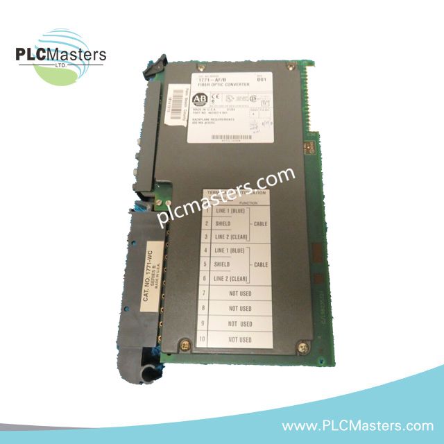 Allen-Bradley 1771-AF PLC-5 Fiber Optik Dönüştürücü Modül
