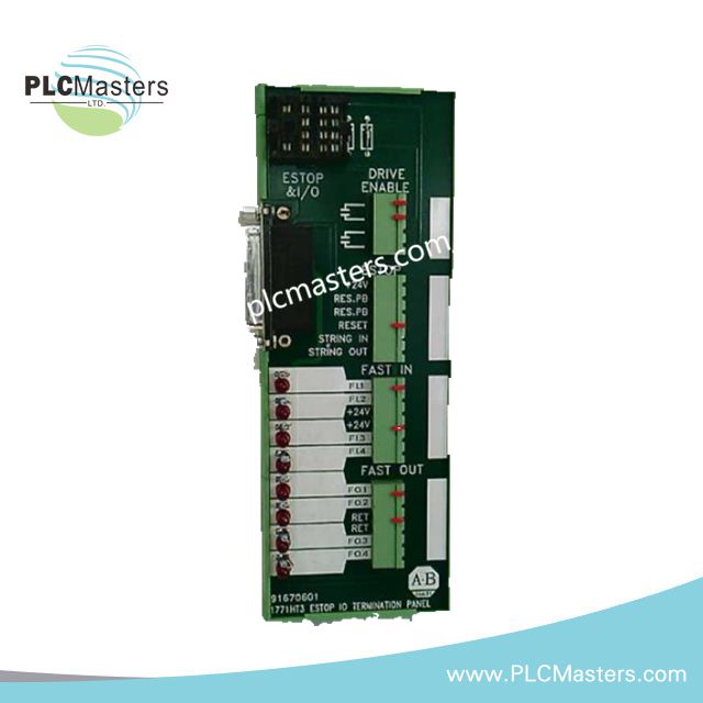 پنل ترمینال توقف اضطراری/ورودی‌خروجی سریع Allen-Bradley 1771-HT3