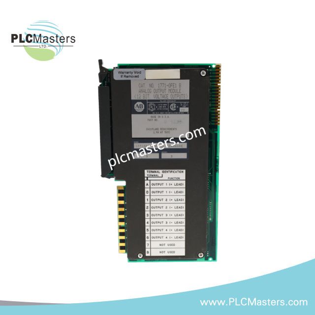 Modulo di uscita analogica Allen-Bradley 1771-OFE1 PLC-5