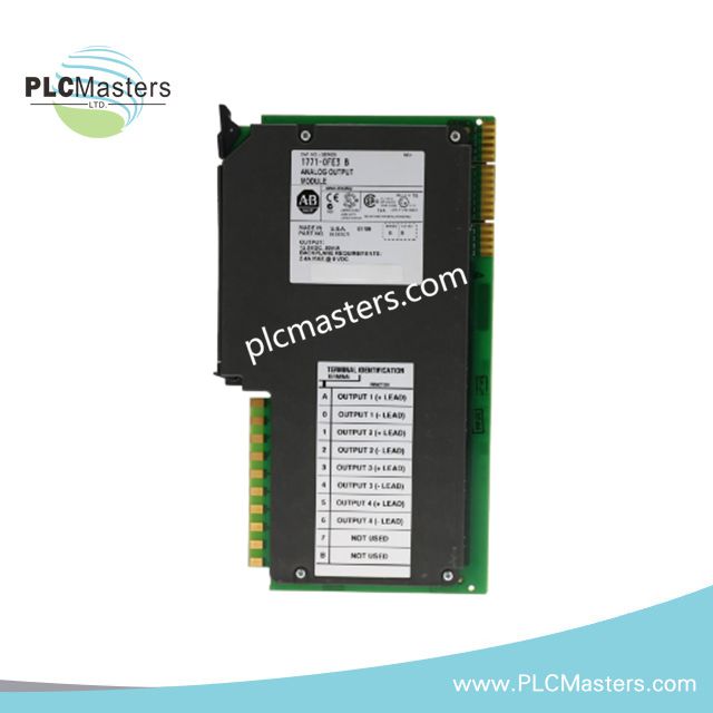 وحدة الإخراج التناظرية Allen-Bradley 1771-OFE3