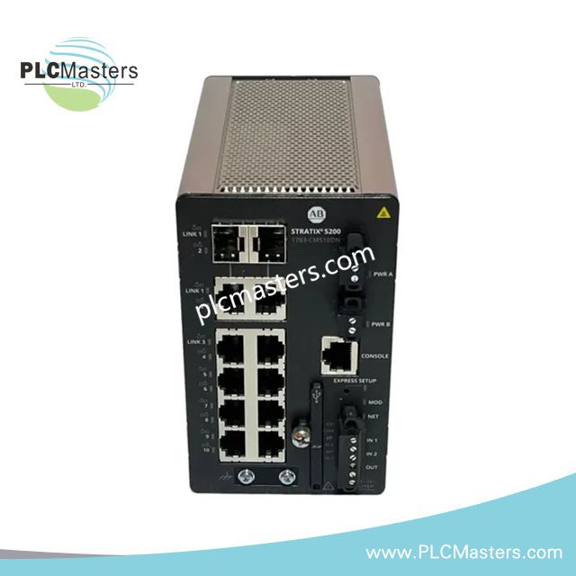 Suis Ethernet Industri Terkawal Allen-Bradley 1783-CMS10DP Stratix 5200