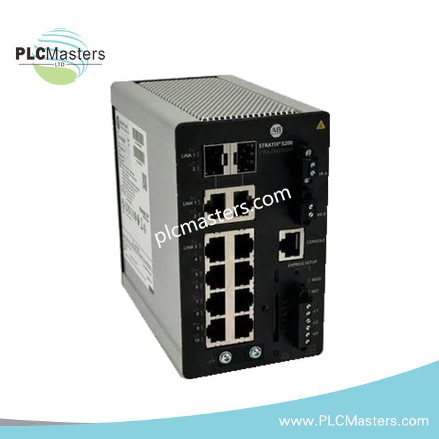 Suis Ethernet Industri Terkawal Allen-Bradley 1783-CMS10DP Stratix 5200