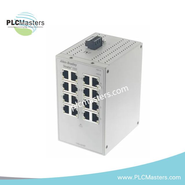 Conmutador Ethernet Industrial No Gestionado Allen-Bradley 1783-US16T/B Stratix 2000