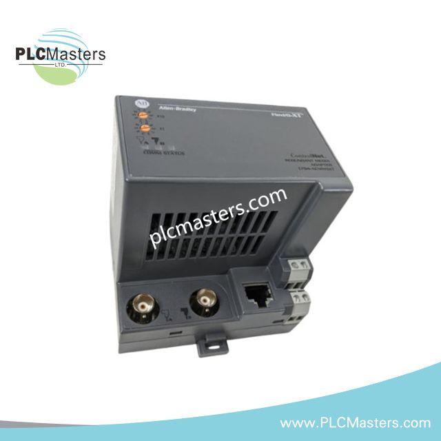 وحدة محول Allen-Bradley 1794-ACNR15XT FLEX I/O-XT للتحكم الشبكي ControlNet الاحتياطية