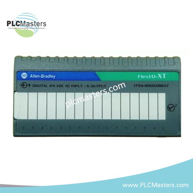 وحدة الإدخال/الإخراج الرقمية المجمعة FLEX I/O XT من Allen-Bradley طراز 1794-IB10XOB6XT