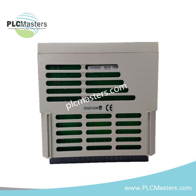 Ovation 1C31201G01 Servo Driver Personality Module