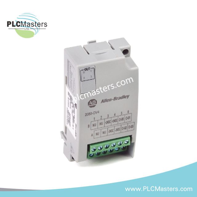 ماژول افزونه خروجی دیجیتال Allen-Bradley 2080-OV4