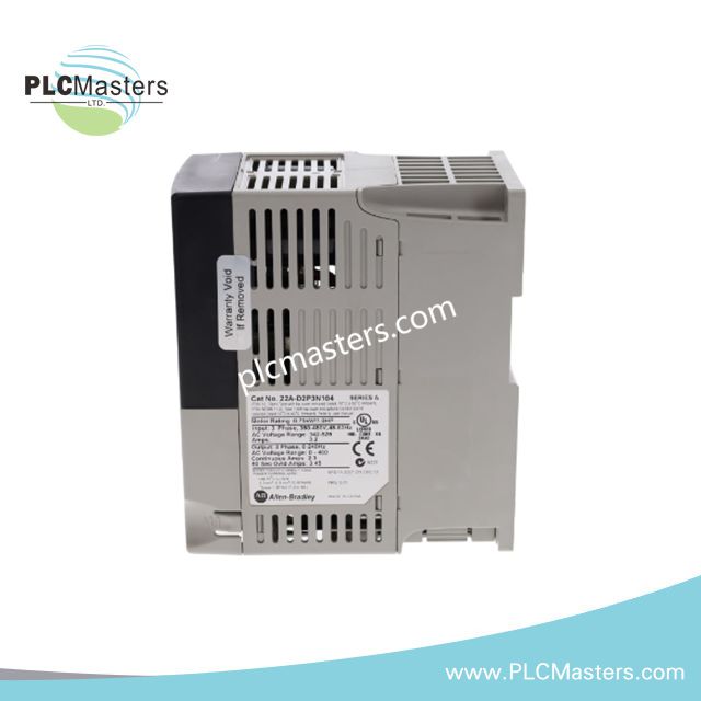 محرك التردد القابل للضبط PowerFlex 4 من Allen-Bradley، الطراز 22A-D2P3N104