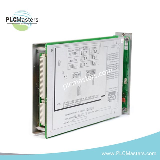 Bently Nevada 3300/55-03-04-14-14-00-00-04-00 Dual Velocity Monitor