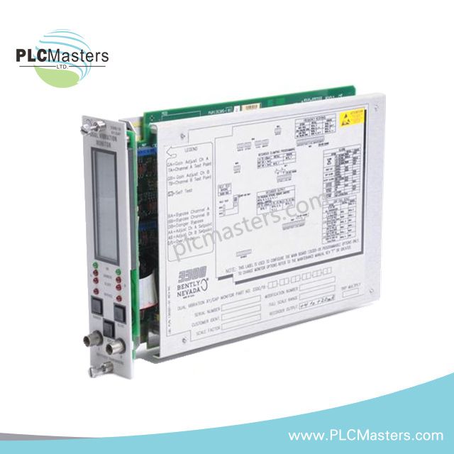 Bently Nevada 3300/16-XX-01-03-00-00-02 Dual Vibration Monitor Module
