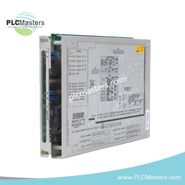 Bently Nevada 3300/53-03-02-00-40-20-00-00-00 Dual Vibration Monitor