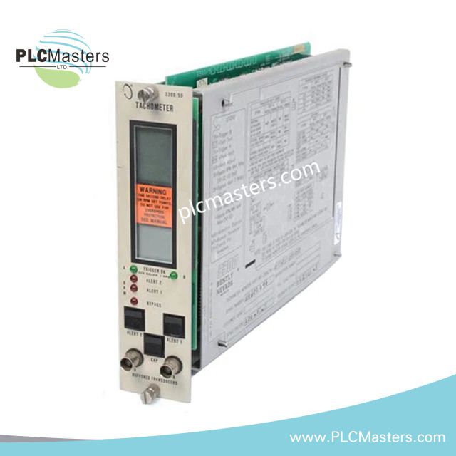 Bently Nevada 3300/20-12-01-02-00-02 Dual Vibration Monitor Module