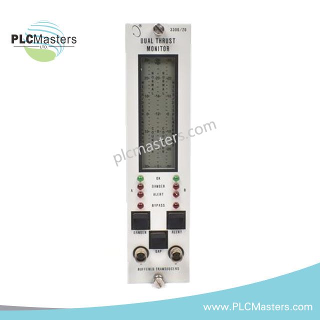 Bently Nevada 3300/20-12-01-02-00-02 Dual Vibration Monitor Module