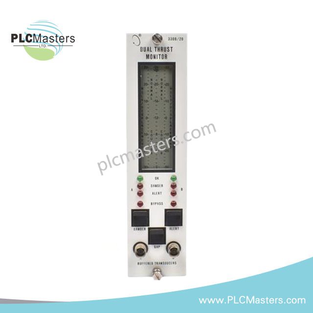 Bently Nevada 3300/16-13-01-02-00-00-00 XY/Gap Dual Vibration Monitor Module