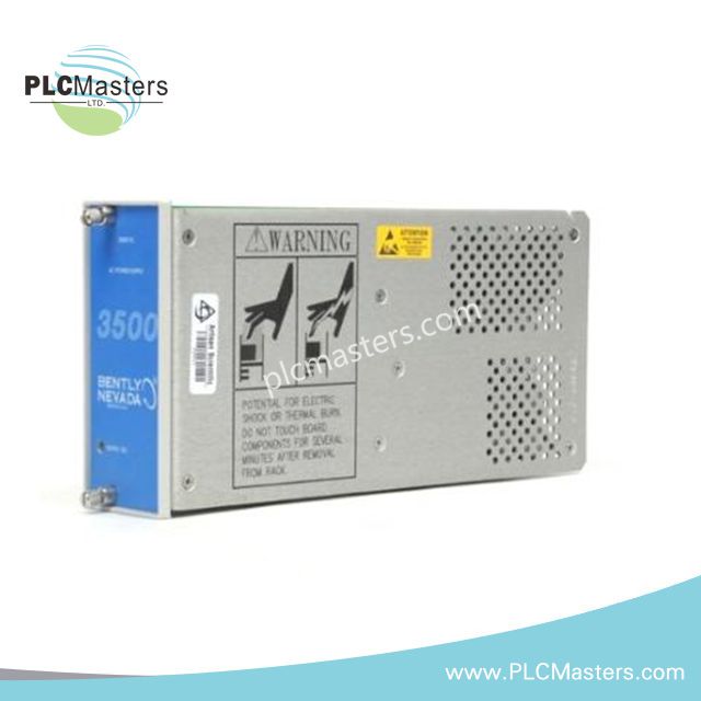 Bently Nevada 3500/15-01-00-00 Modul Bekalan Kuasa