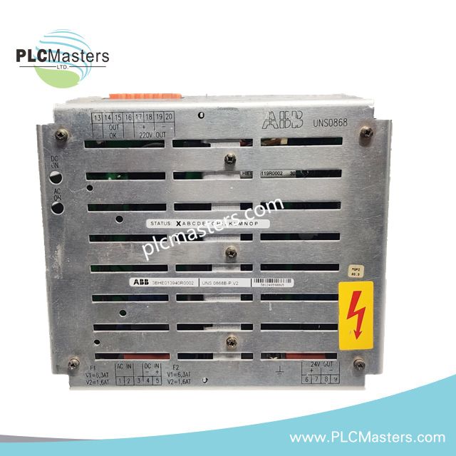 ABB 3BHE013940R0002 UNS0868B-P,V2 Power Supply Module