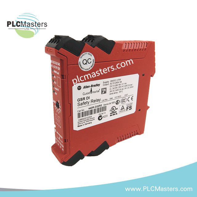 Allen-Bradley 440R-D22R2 Guardmaster dviejų įėjimų saugos relė