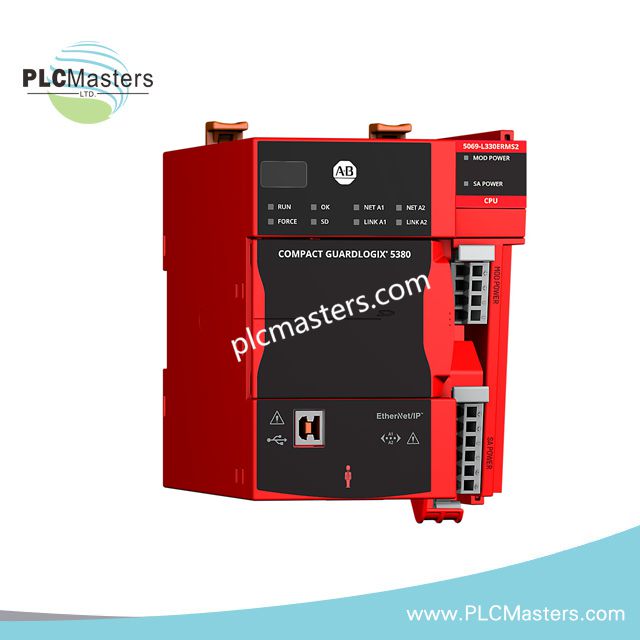 Allen Bradley 5069-L330ERMS2 „Compact GuardLogix 5380“ saugos valdiklis
