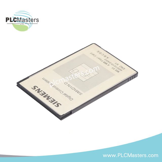 Siemens 6DD1610-0AK0 Memory Submodule