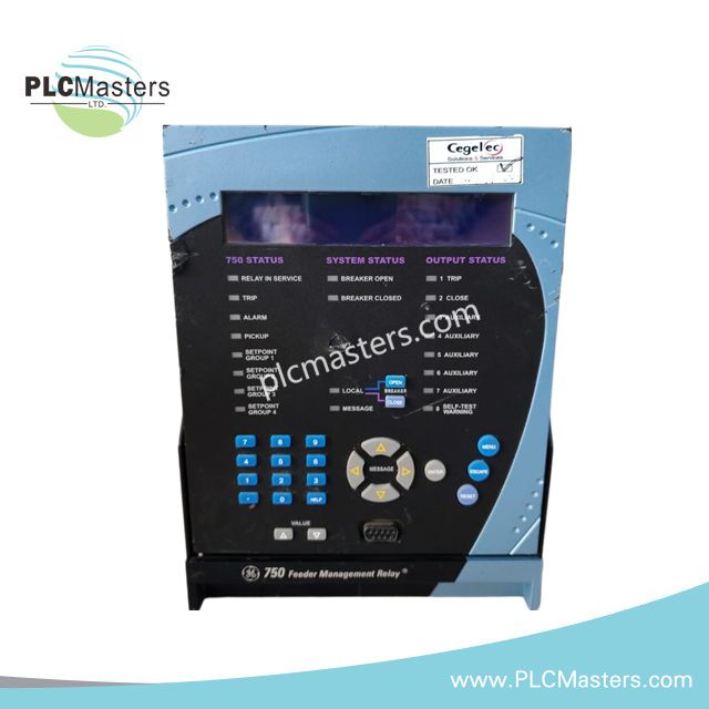 GE 750-P1-G1-S1-HI-A20-R Feeder Management Relay