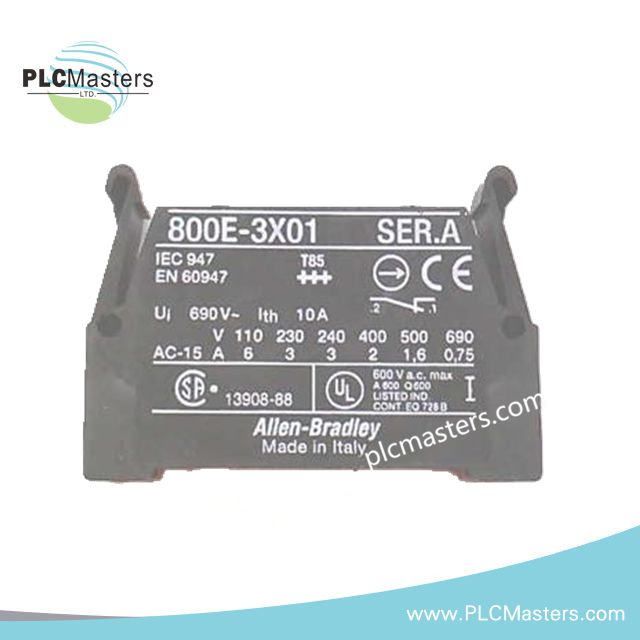 Allen-Bradley 800E-3X01 Bulletin 800E Contact Block