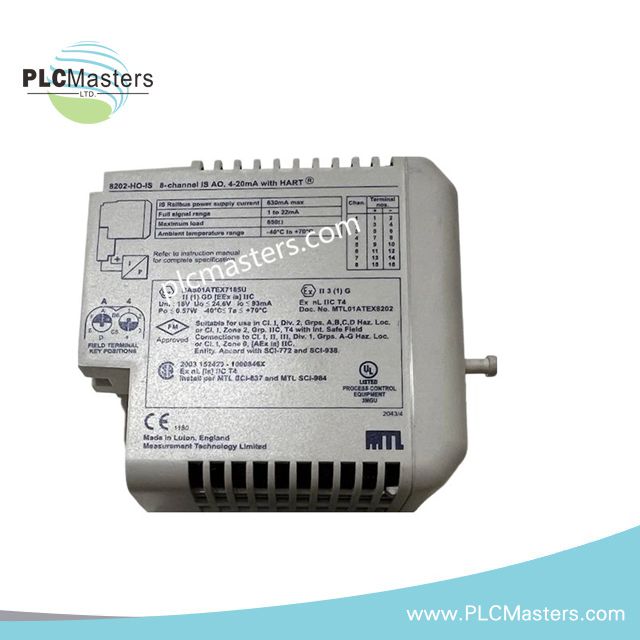 Emerson 8202-HO-IS Intrinsically Safe Analog Output Module