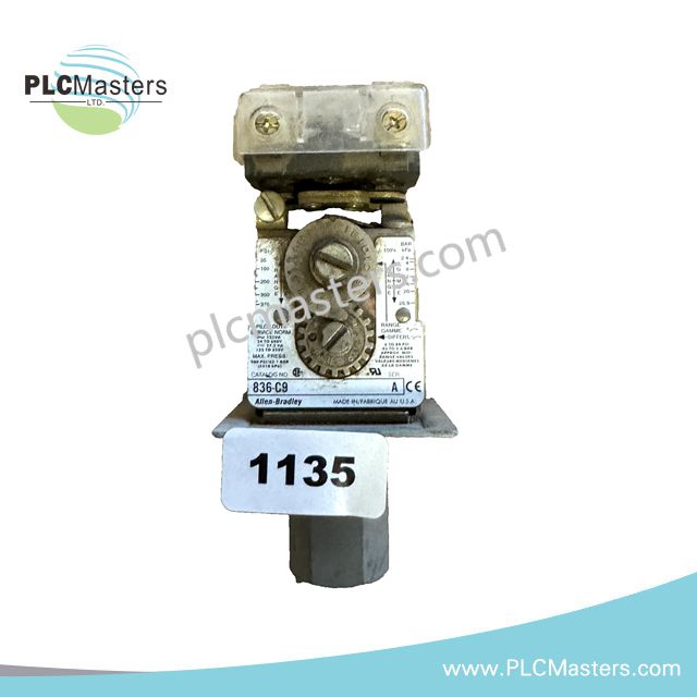 مفتاح تحكم بالضغط Allen-Bradley 836-C9 الطراز C