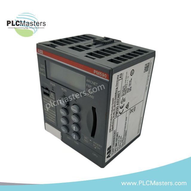 Cpu Processing Module Ethernet Communication ABB PM590 PLC CPU Ethernet Processor Module