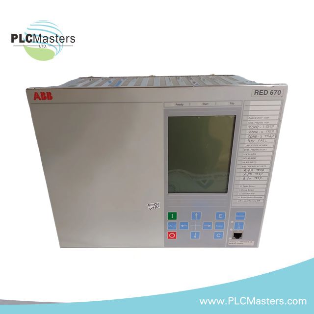 Protección diferencial de línea de transmisión ABB RED670 1MRK002810-XE