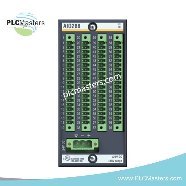 Módulo de Entrada/Saída Analógica Bachmann AIO288/3