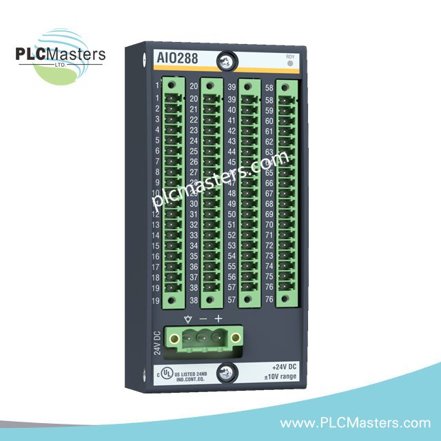 Módulo de Entrada/Saída Analógica Bachmann AIO288/3