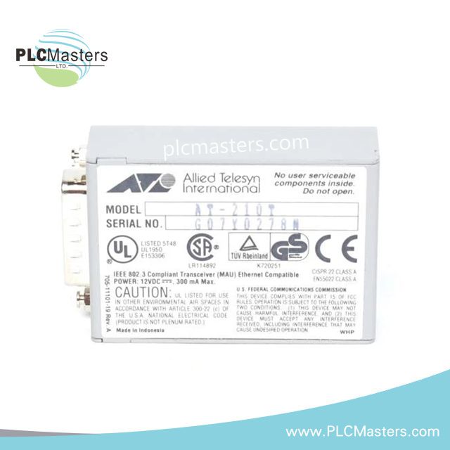 Allied Telesyn AT-210T Twisted Pair Ethernet Transceiver