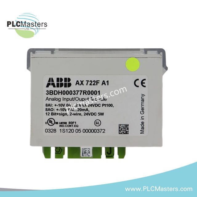 Modulo di Ingresso/Uscita Analogico ABB AX722F 3BDH000377R0001