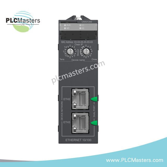 Schneider BMXCRA31200 Ethernet/IP Remote I/O Drop Adapter Module