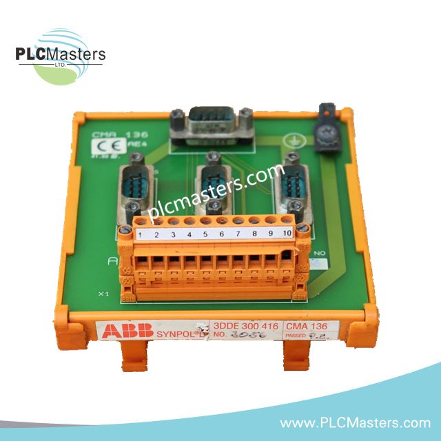 ABB CMA136 Generator Relay Terminal Board