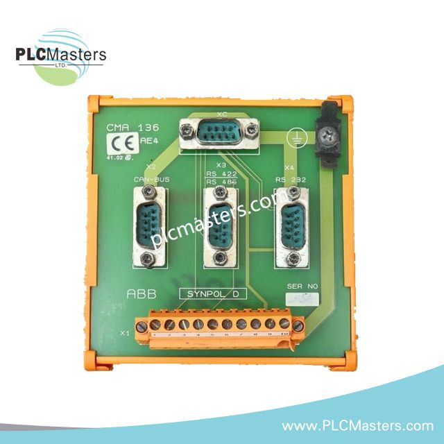 ABB CMA136 Generator Relay Terminal Board