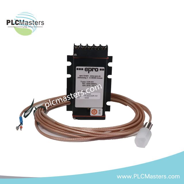 Epro CON021+PR6424/002-031 Eddy Current Vibration Sensor System