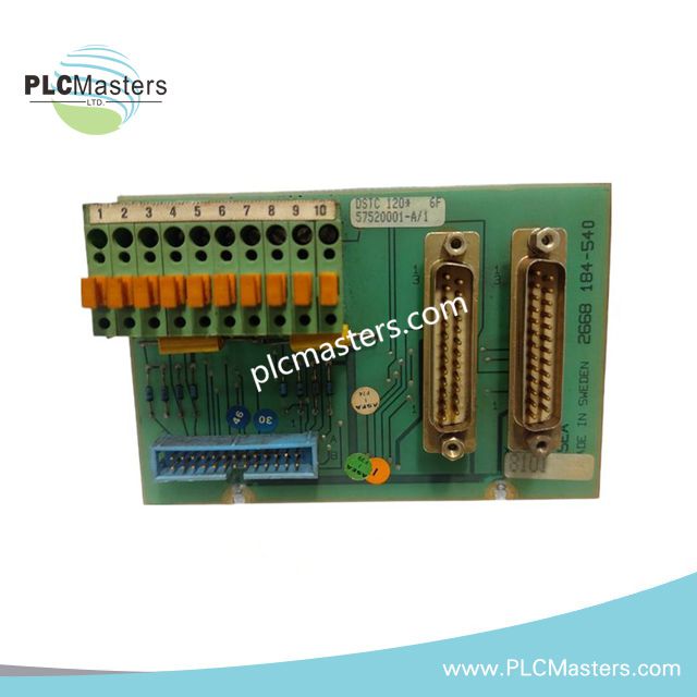 وحدة الاتصال ABB DSTC 120 57520001‑A | DSTC 120