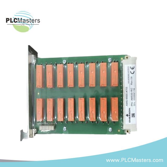 Módulo de Relé de Saída EMERSON A6500-RC de 16 Canais