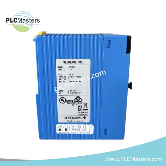Modul CPU Urutan Yokogawa F3SP76-7S