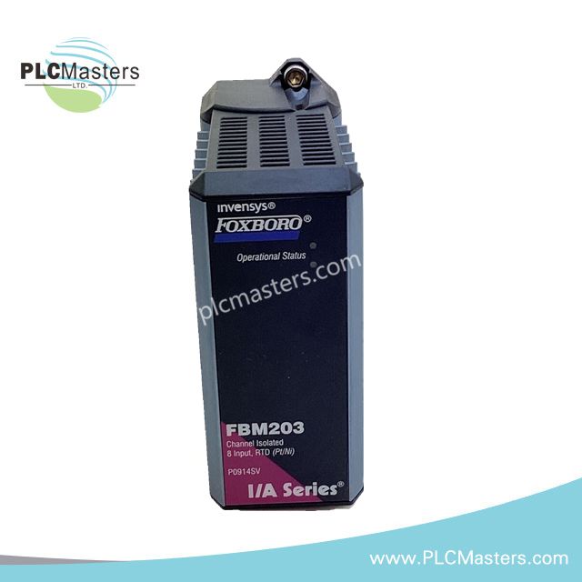 ماژول ورودی RTD جمع و جور Foxboro FBM203 P0914GR