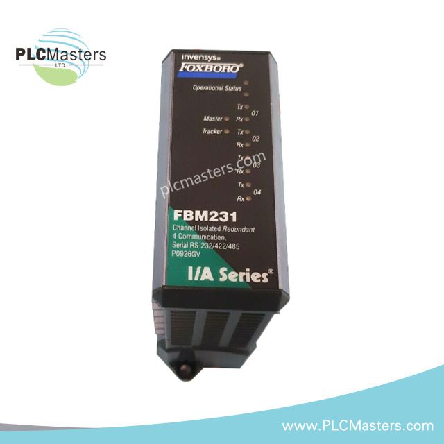 Foxboro FBM231 P0926GV Field Device System Integrator Module