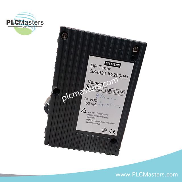 Siemens G34924-K2200-H1 SIMATIC S7 DP Timer Module