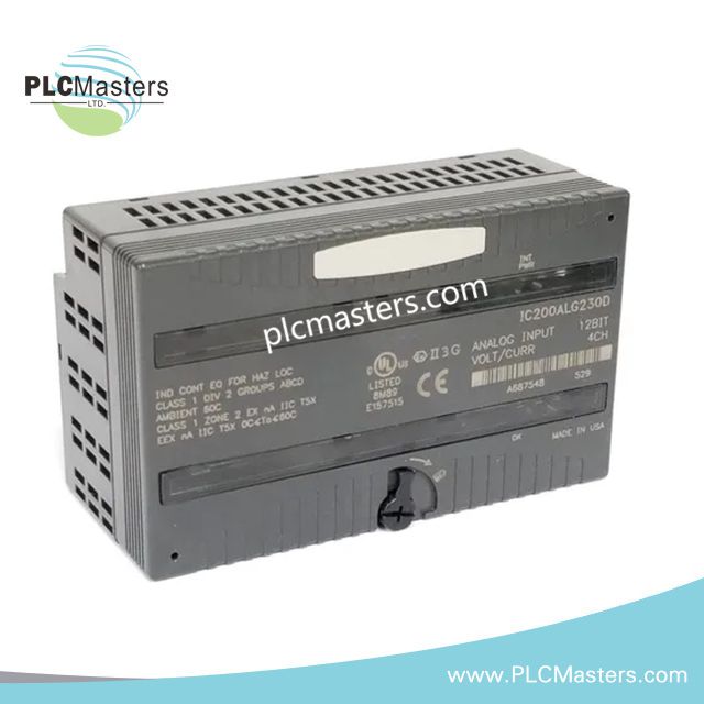 GE IC200ALG230D Analog Input Module
