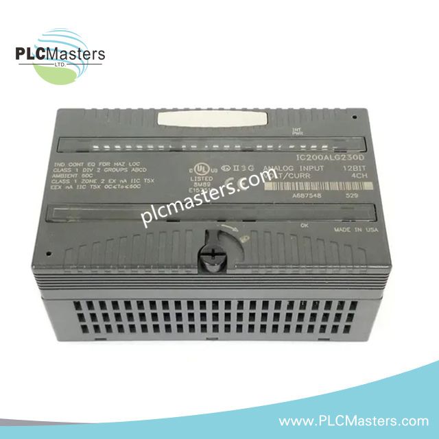 GE IC200ALG230D Analog Input Module