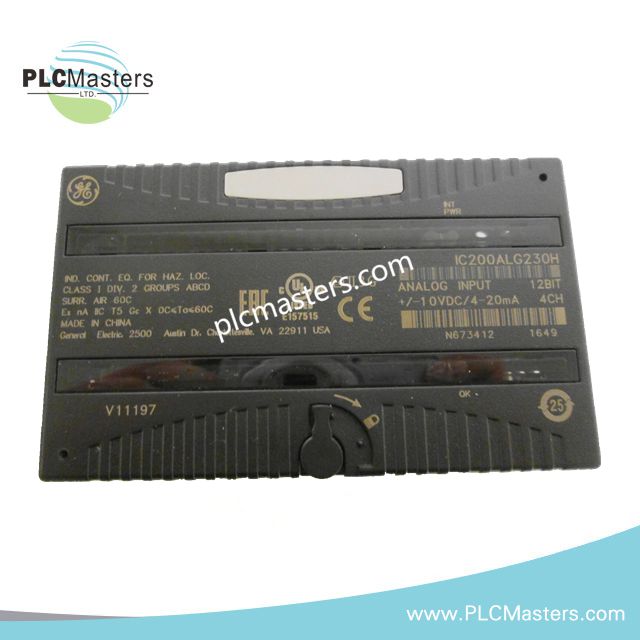 Modulo di ingresso analogico GE IC200ALG230H