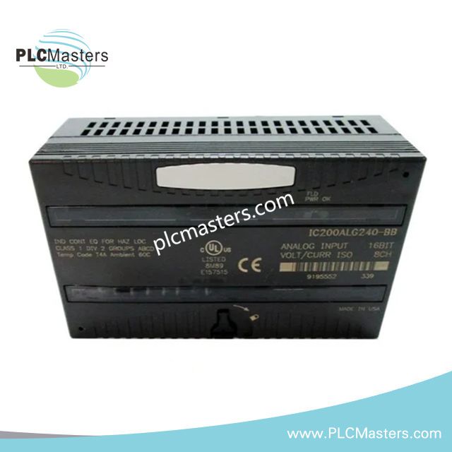 GE IC200ALG240-EB Analog Input Module
