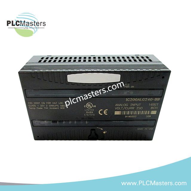 ماژول ورودی آنالوگ GE IC200ALG240-GC